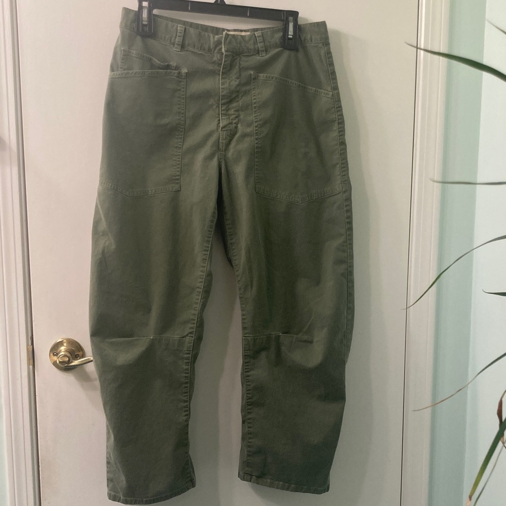 Nili Lotan barrel leg tribeca design woman’s Sage Cargo Pants